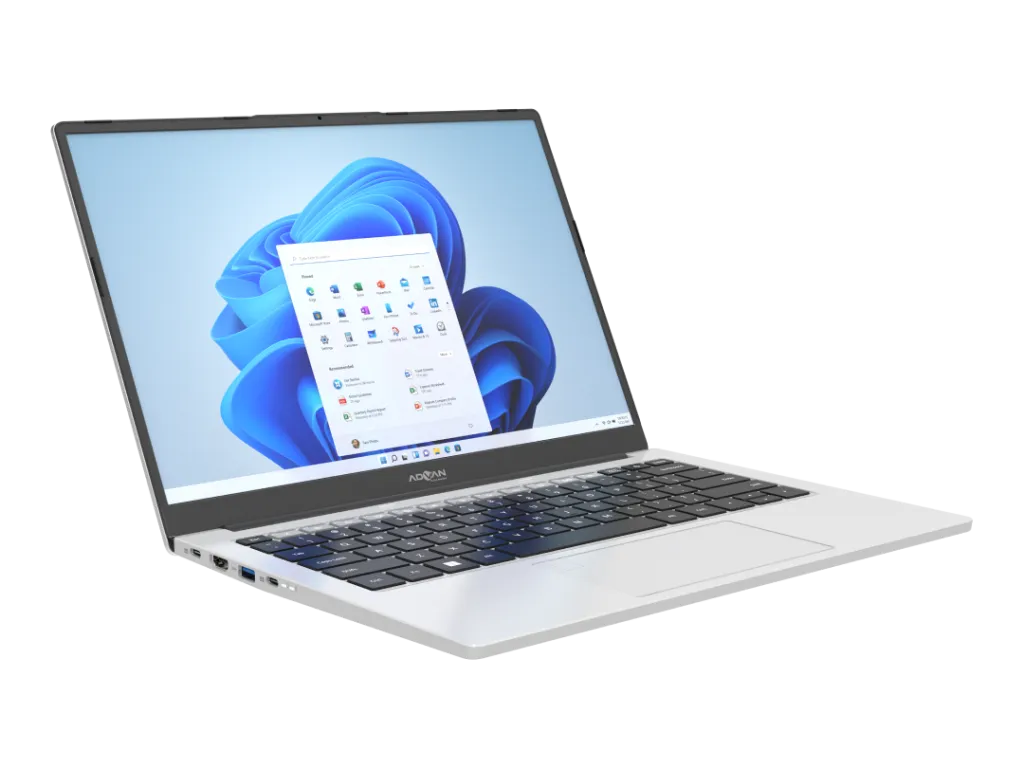 Advan Workplus Ryzen 7 7735HS 16GB 512GB 14" FHD IPS 45% NTSC Color Gamut | iklanova.com