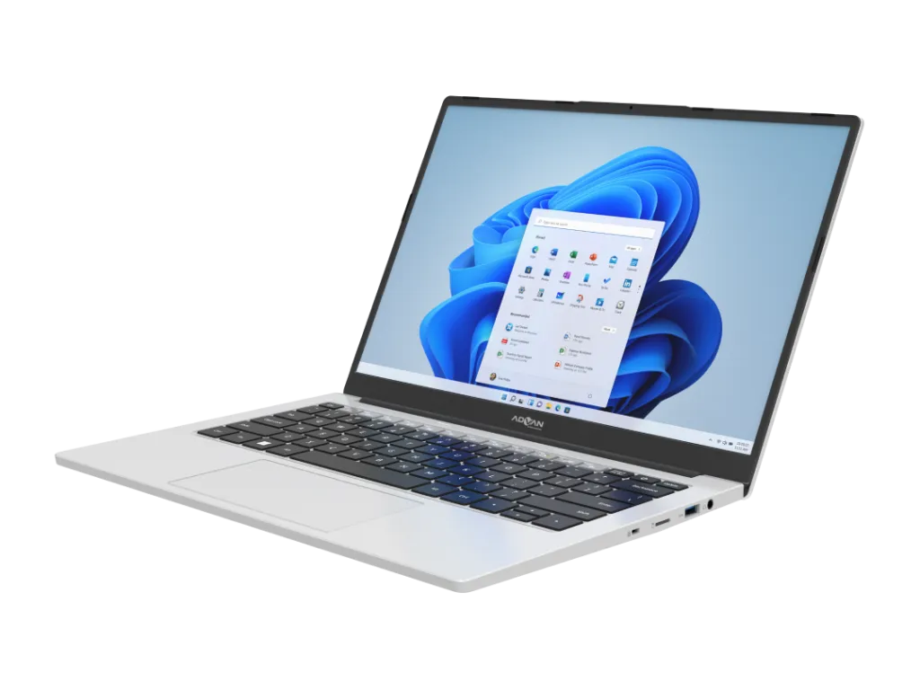 Advan Workplus Ryzen 7 7735HS 16GB 512GB 14" FHD IPS 45% NTSC Color Gamut | iklanova.com