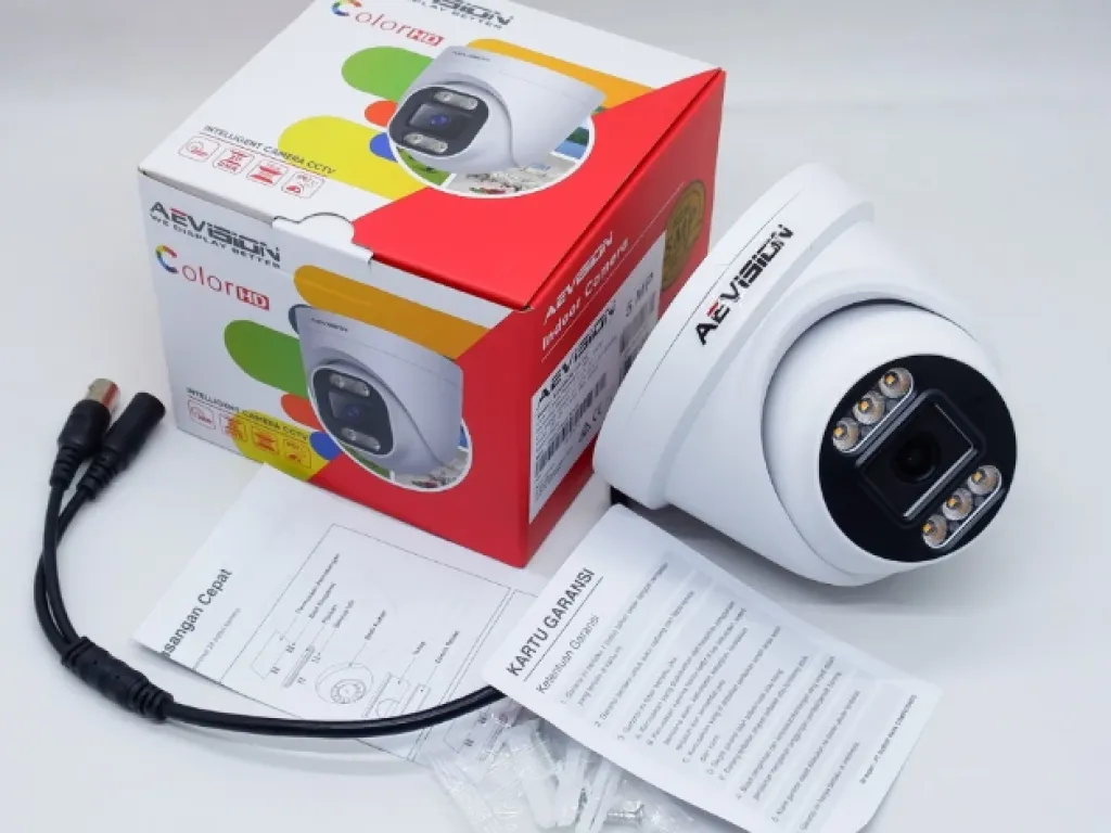 AEVISION Kamera Analog 5MP Audio + Colorvu Ultra HD Indoor Garansi Resmi | iklanova.com