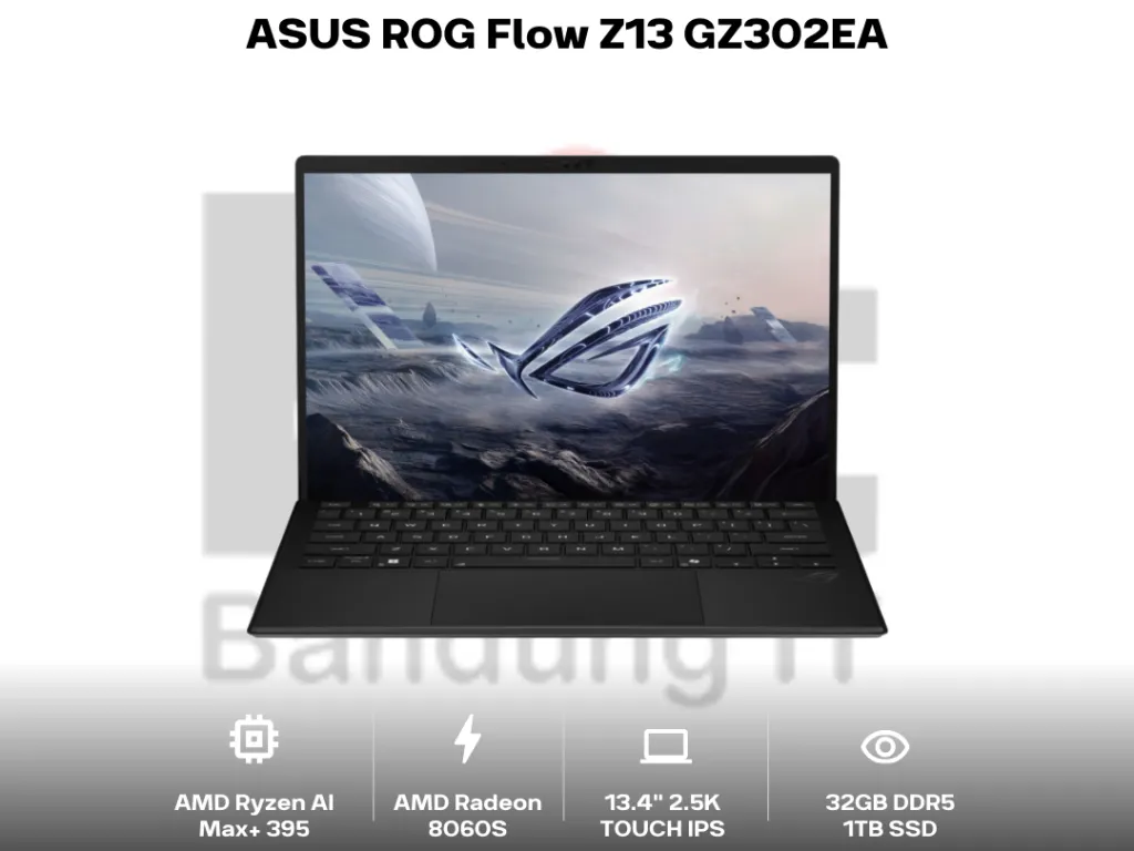Asus ROG Flow Z13 GZ302EA 2in1 Ryzen AI Max+ 395 32GB 1TB 13.4" 2.5K Touch IPS 180Hz | iklanova.com
