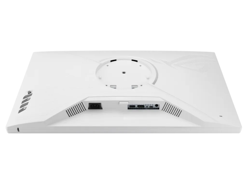 Asus ROG Strix XG27ACMES-W Gaming Monitor 27 Inch 2K QHD 1440p Fast IPS 255Hz 0.03ms 133% sRGB HDR10 G-Sync Compatible Ergononic Stand With USB Type C (15W) White | iklanova.com