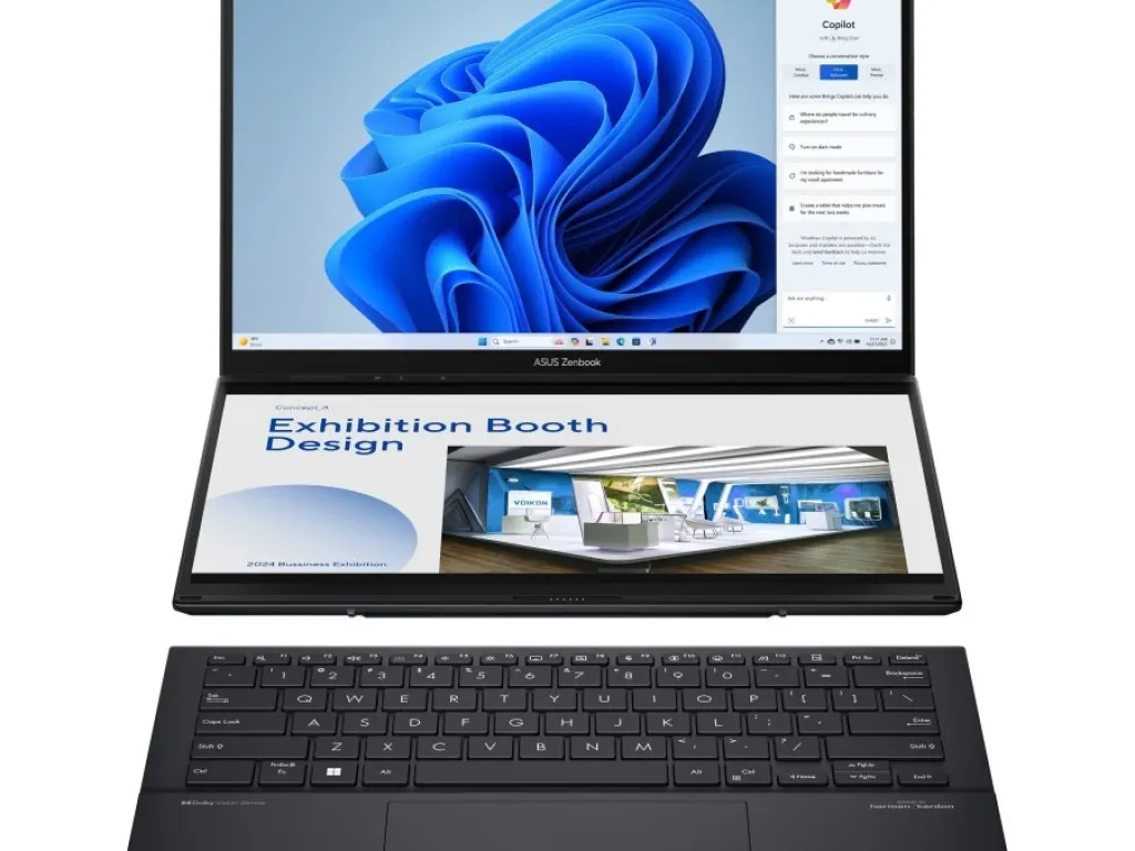 ASUS ZENBOOK DUO UX8406MA CORE ULTRA 7 155H 16GB 1TB 14" TOUCH OLED | iklanova.com