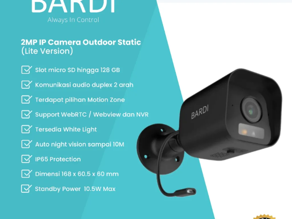 BARDI IP Camera CCTV Outdoor STC Lite Version - New Produk | iklanova.com