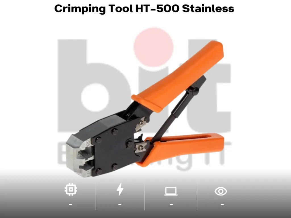 Crimping Tool HT-500 Stainless | iklanova.com
