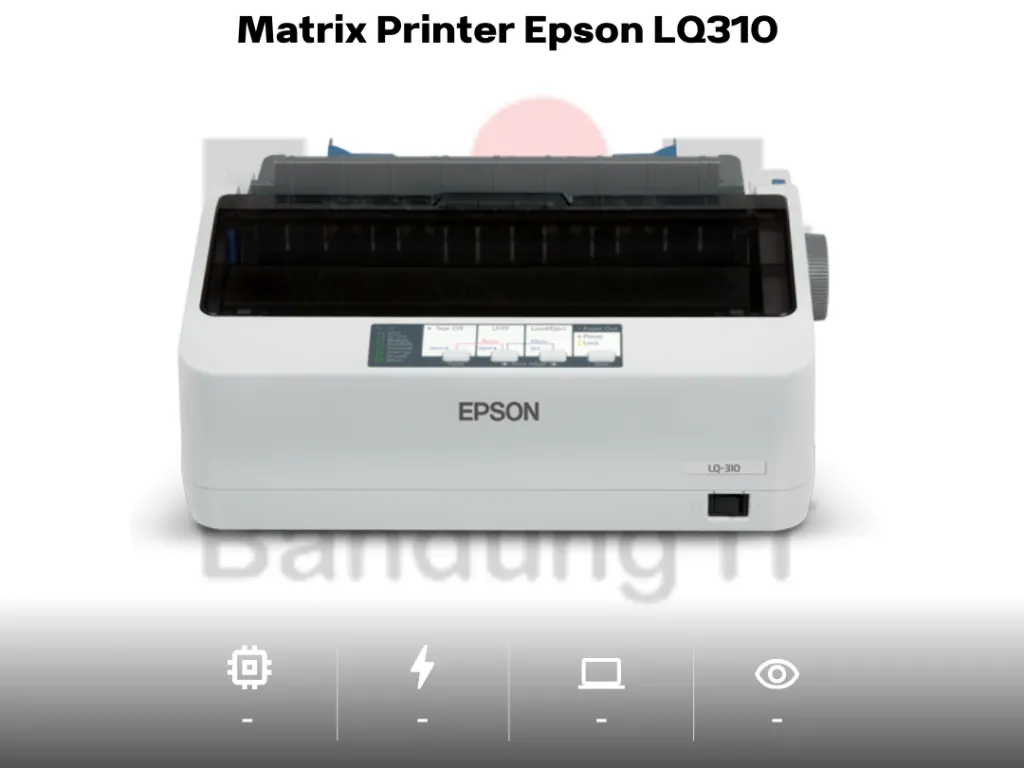 Epson LQ 310 / LQ310 Dot Matrix Printer Epson LQ310 | iklanova.com