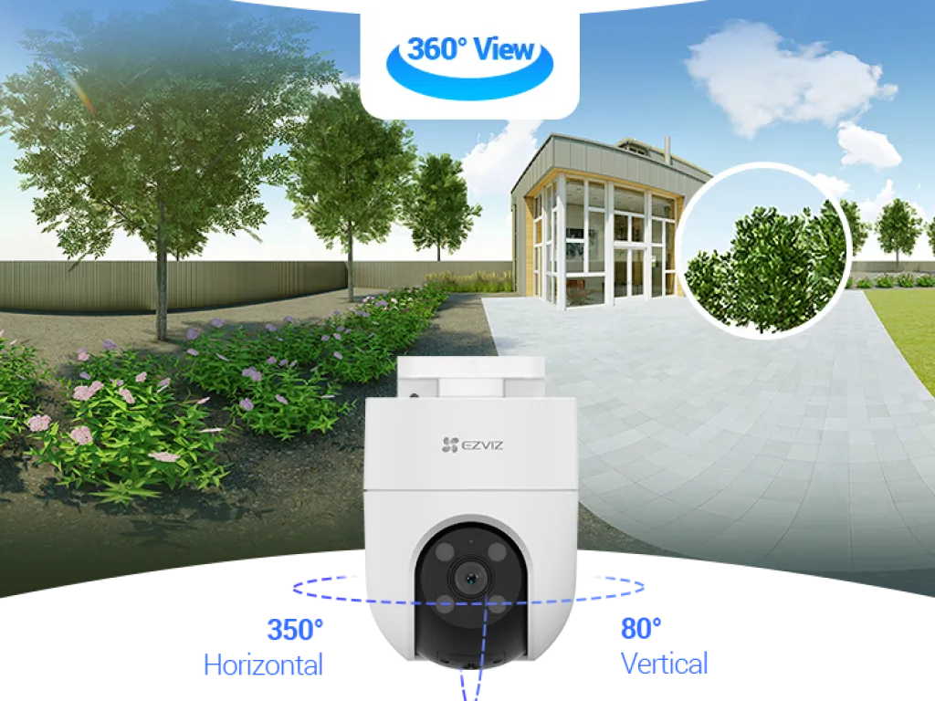 EZVIZ H8C 2MP Wireless PTZ Outdoor Two Way Audio 2MP | iklanova.com