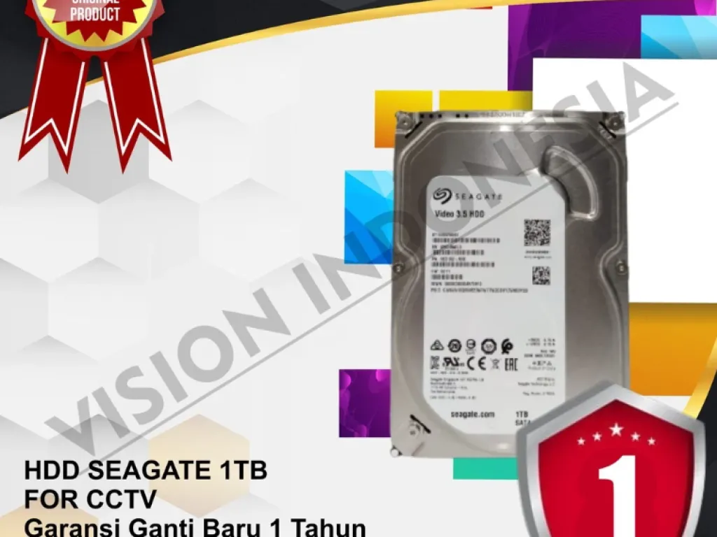 HARDDISK HDD SEAGATE 1TB FOR CCTV Garansi Ganti Baru 1 Tahun | iklanova.com