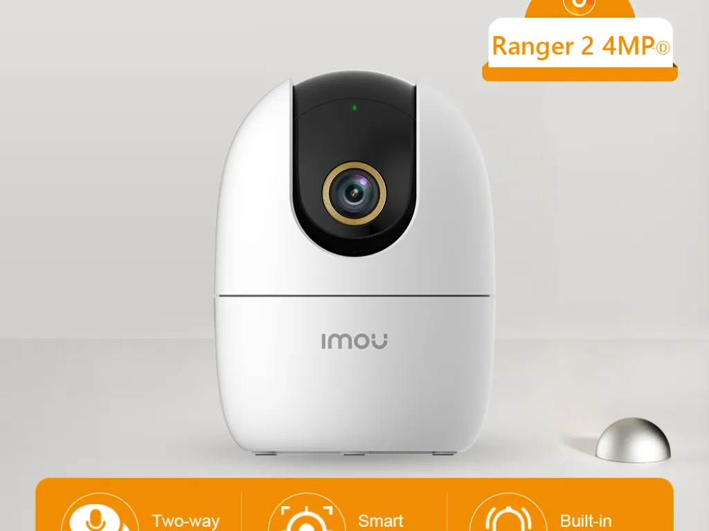 IMOU Ranger 2 Pro 3MP / 5MP Kamera Smart CCTV Indoor Wi-Fi 6 Dual Band One Touch Call Spotlight | iklanova.com