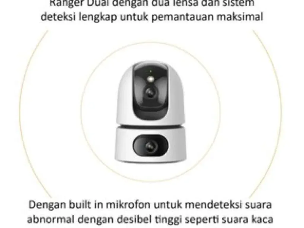 IMOU Ranger Dual Pro 6MP / 10MP Dual Kamera Smart CCTV Indoor Wi-Fi 6 AI Human & Pet Detection Full Color Night Vision | iklanova.com