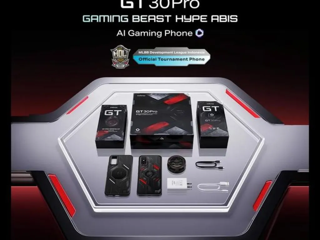 Infinix GT 30 Pro 5G NFC 8/256 6.78" AMOLED 144Hz IP64 108MP Dual Main Camera Garansi Resmi | iklanova.com