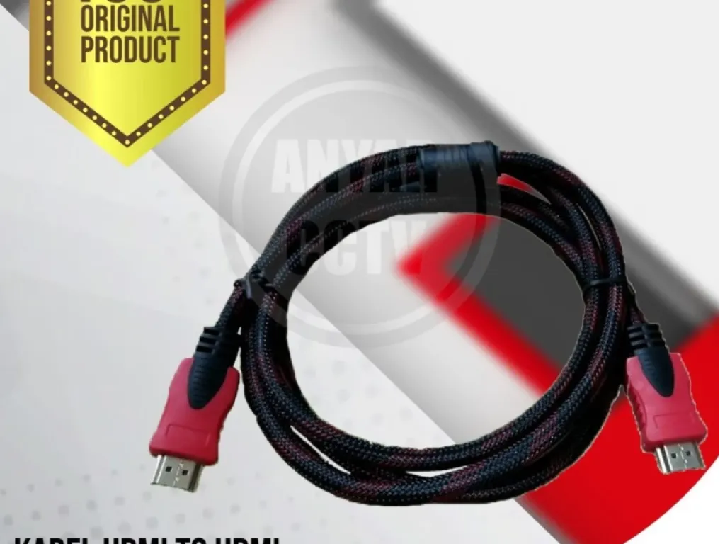 KABEL HDMI TO HDMI SERAT JARING 1.5M | iklanova.com