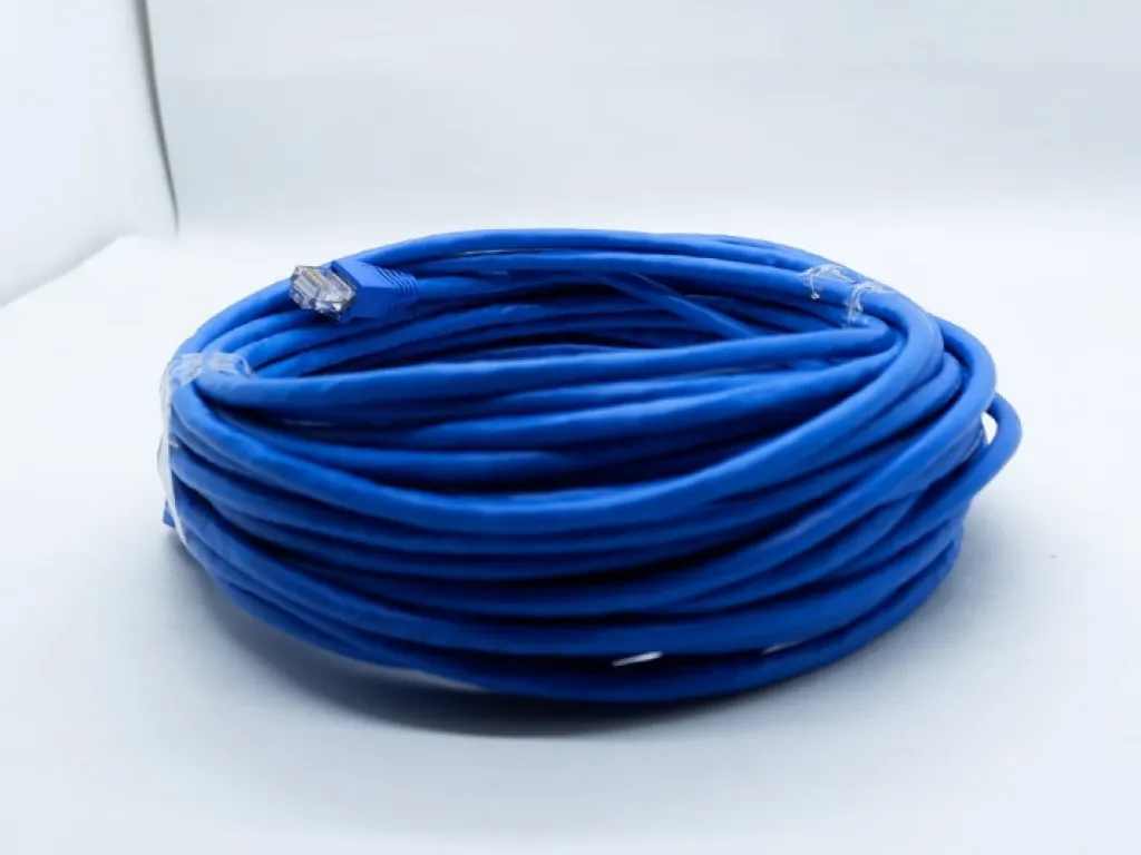 Kabel UTP LAN Interluc CAT6 CAT 6 Set 10/15/20/25/30/50M Meter Color Blue Siap Pasang | iklanova.com