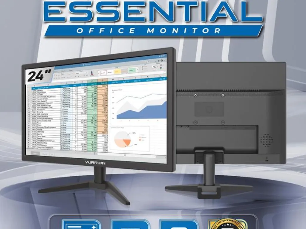 LCD MONITOR VURRION ESSENTIAL VR24-E24S 24"inch Garansi Resmi 2 Tahun | iklanova.com