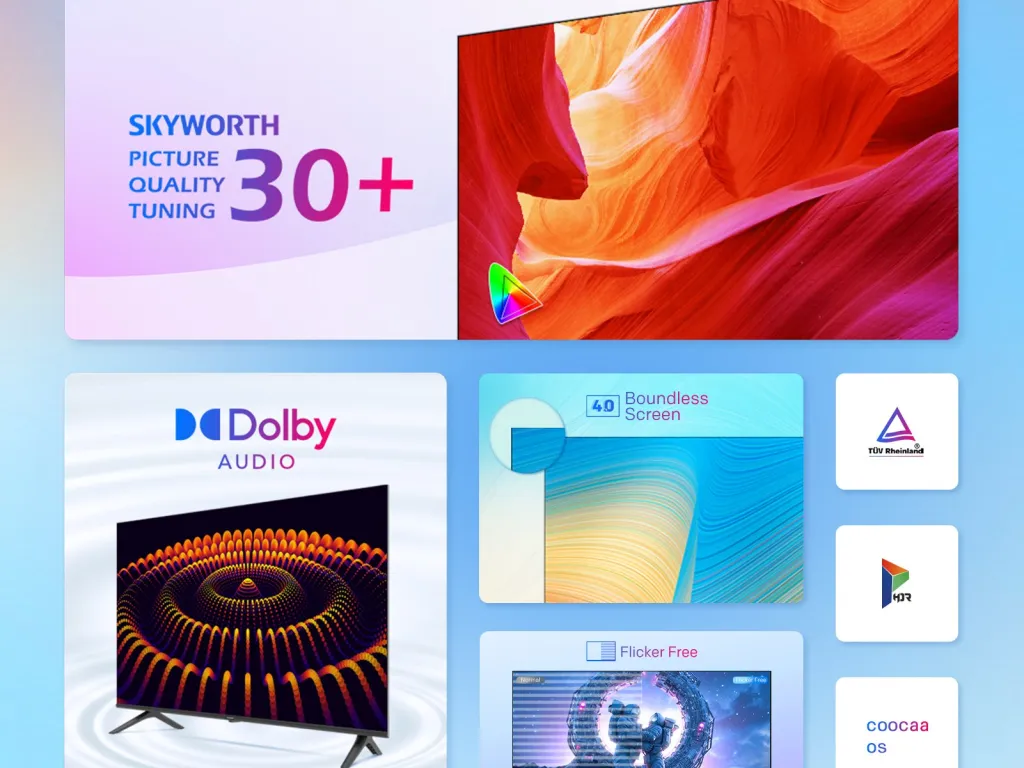 Led Tv Coocaa 50S3u PRO 50 inch Smart Tv Youtube Digital | iklanova.com