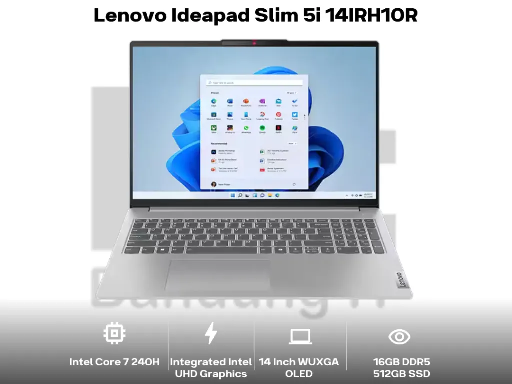 Lenovo Ideapad Slim 5i 14IRH10R Core 7 240H 16GB 512GB 14 Inch WUXGA OLED 100% DCI-P3 | iklanova.com