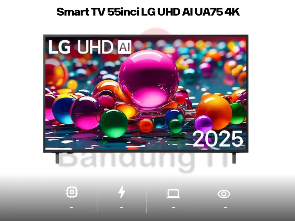 LG 55ua7500 Smart TV 55 inci UHD AI UA75 4K 4K AI Processor Gen8 | iklanova.com