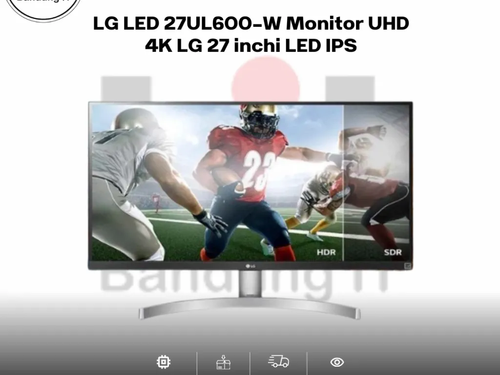 LG LED 27UL600-W Monitor UHD 4K LG 27 inchi LED IPS | iklanova.com