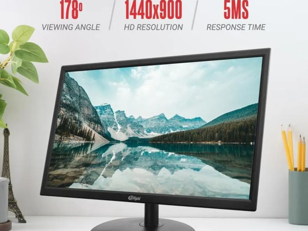 Monitor LED Enlight 20ENL-B 20" VA 1440 x 900 75Hz 5ms HDMI VGA Tilt Adjusment | iklanova.com