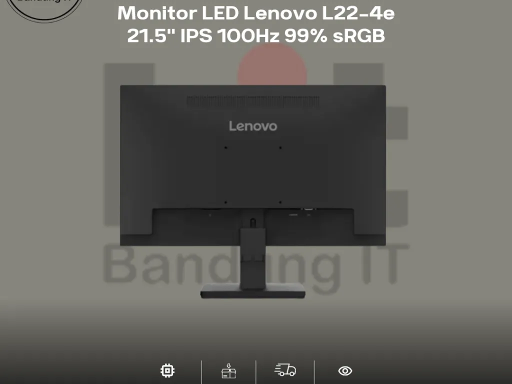 Monitor LED Lenovo L22-4e 21.5" IPS 100Hz 99% sRGB | iklanova.com
