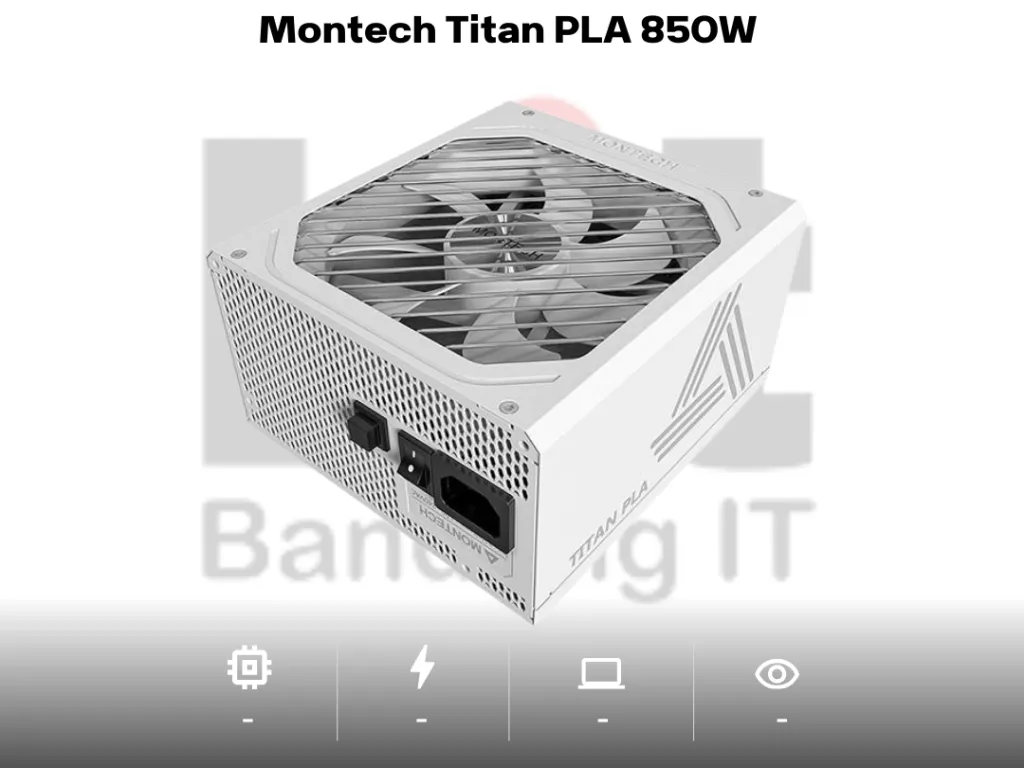 Montech Titan PLA 850W 80+ Platinum Full Modular - 850watt | iklanova.com