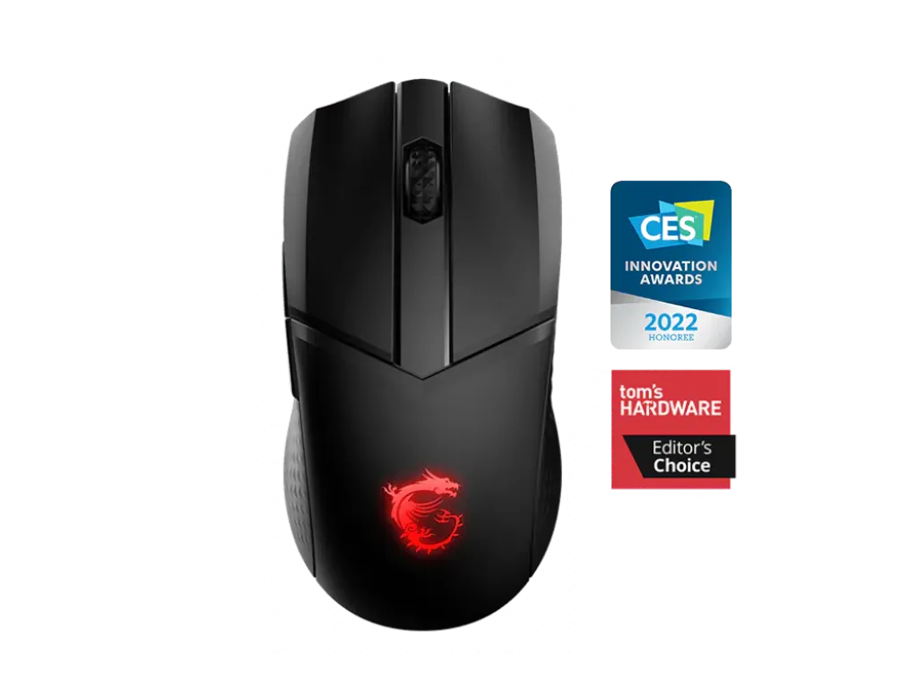 MSI CLUTCH GM41 Lightweight RGB Wired Optical Gaming Mouse | iklanova.com