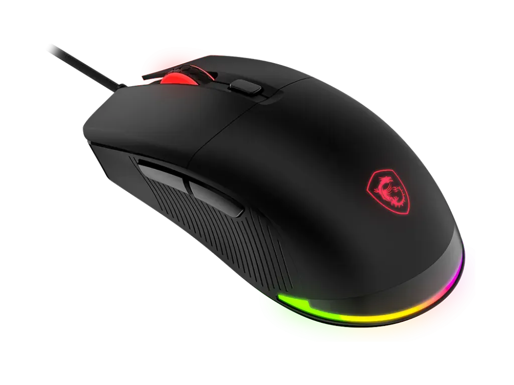 MSI GM310 GM-310 Forge Wired Gaming Mouse RGB 7200 DPI | iklanova.com