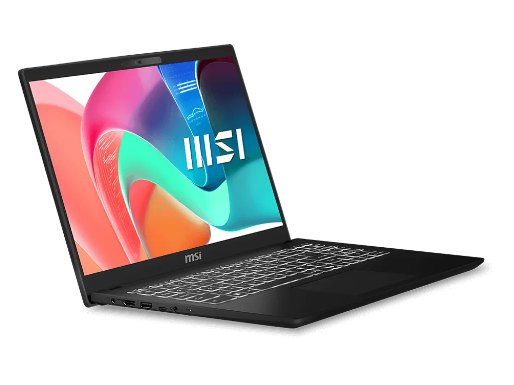 MSI Modern 15H C2MRG Core 9 270H 16GB 1TB 15.6" FHD IPS Backlit Keyboard with Copilot Key HD Cam 3DNR | iklanova.com