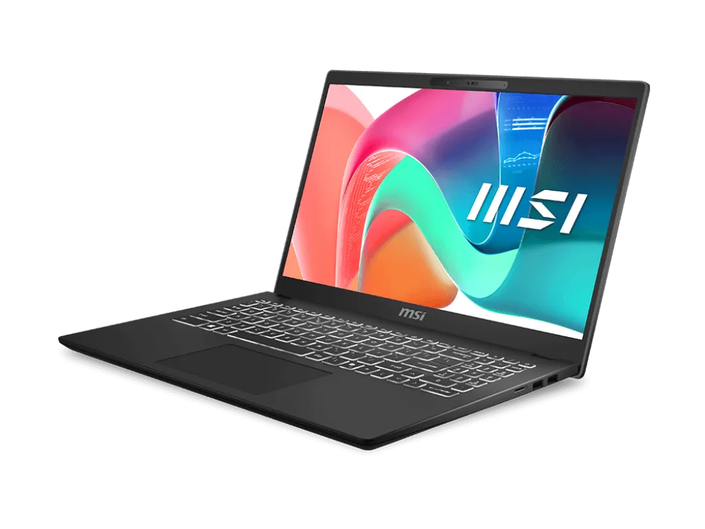 MSI Modern 15H C2MRG Core 9 270H 16GB 1TB 15.6" FHD IPS Backlit Keyboard with Copilot Key HD Cam 3DNR | iklanova.com