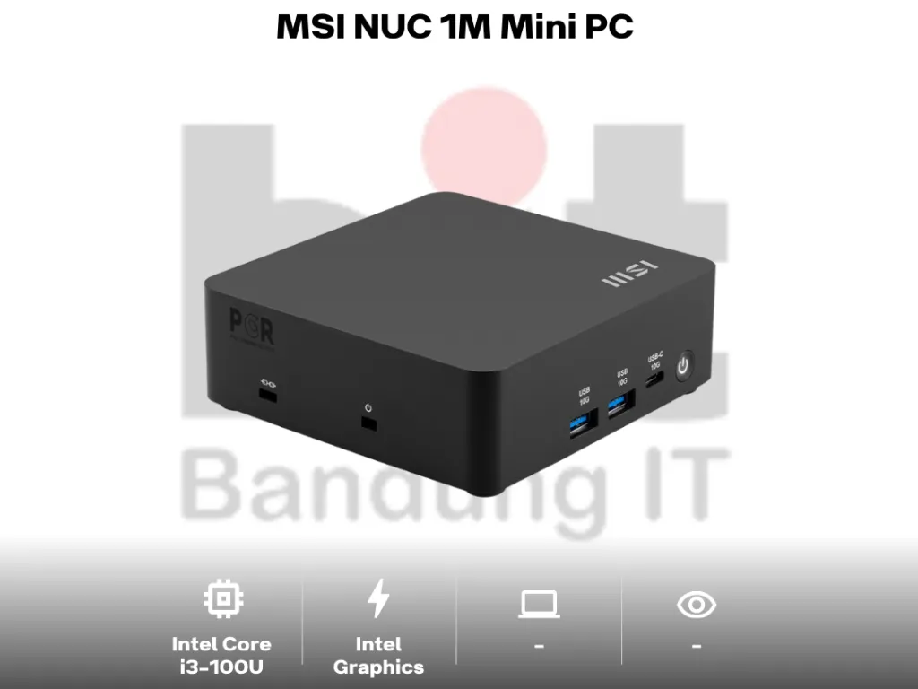 MSI NUC 1M Mini PC Intel Core 3 100U 4,7Ghz | iklanova.com