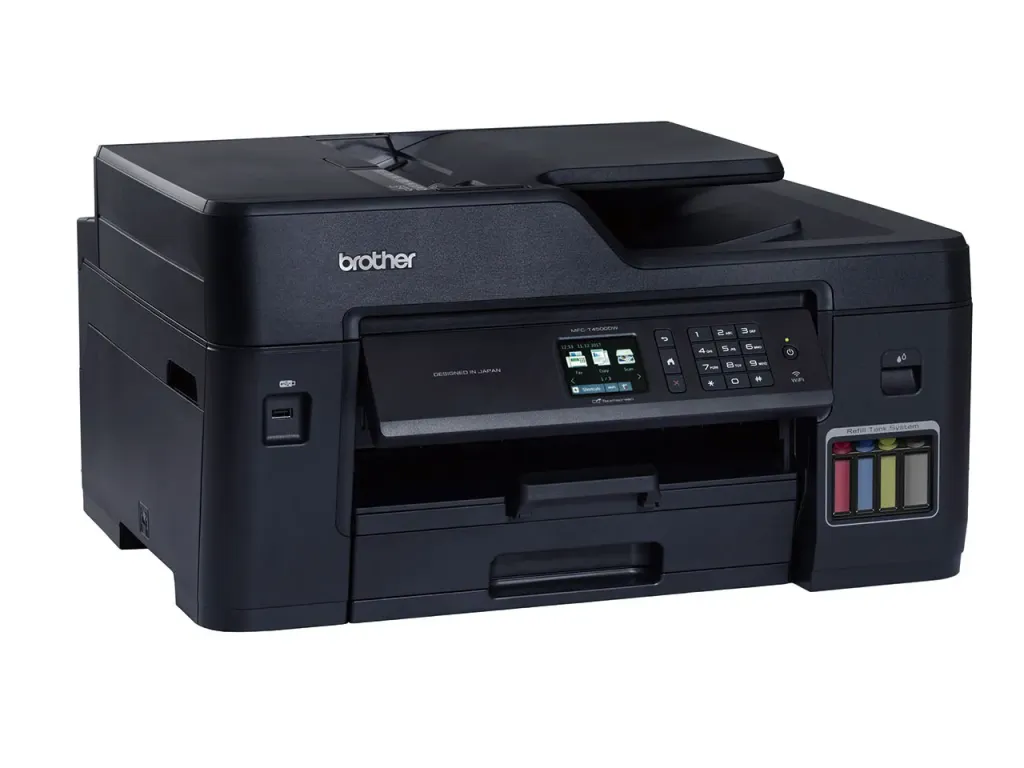 Printer Brother MFC-T4500DW A3 Multifunction Wireless T4500-DW With FAX ADF & Flatbed Garansi Resmi | iklanova.com