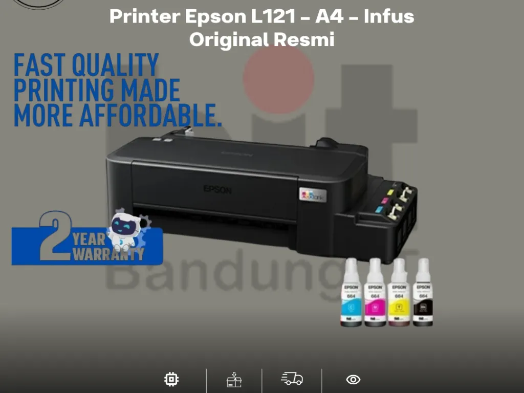 Printer Epson L121 - A4 - Infus Original Resmi | iklanova.com