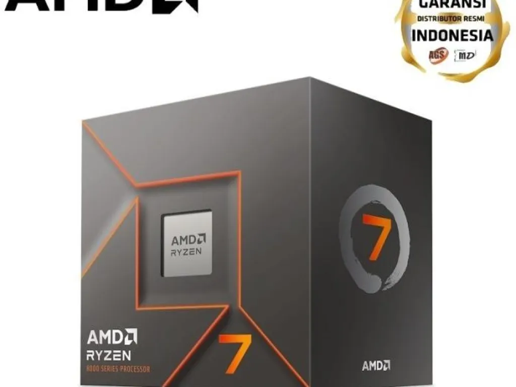Processor AMD Ryzen 7 8700F BOX AM5 Zen 4 8 Cores 16 Threads | iklanova.com