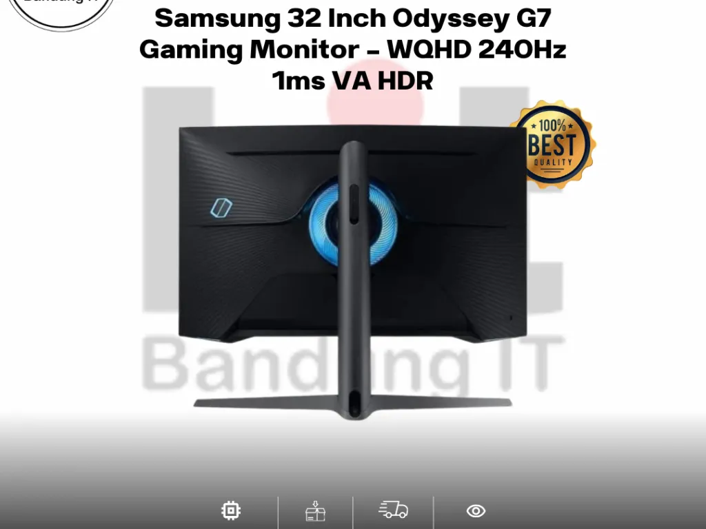 Samsung 32 Inch Odyssey G7 Gaming Monitor - WQHD 240Hz 1ms VA HDR | iklanova.com