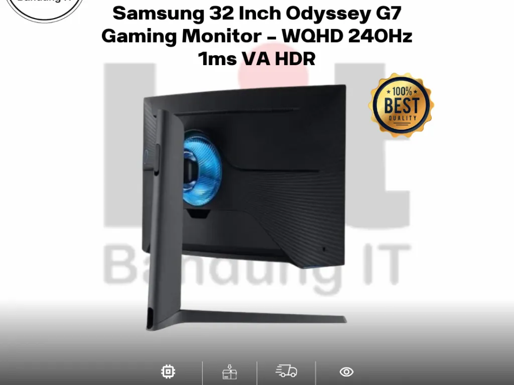 Samsung 32 Inch Odyssey G7 Gaming Monitor - WQHD 240Hz 1ms VA HDR | iklanova.com