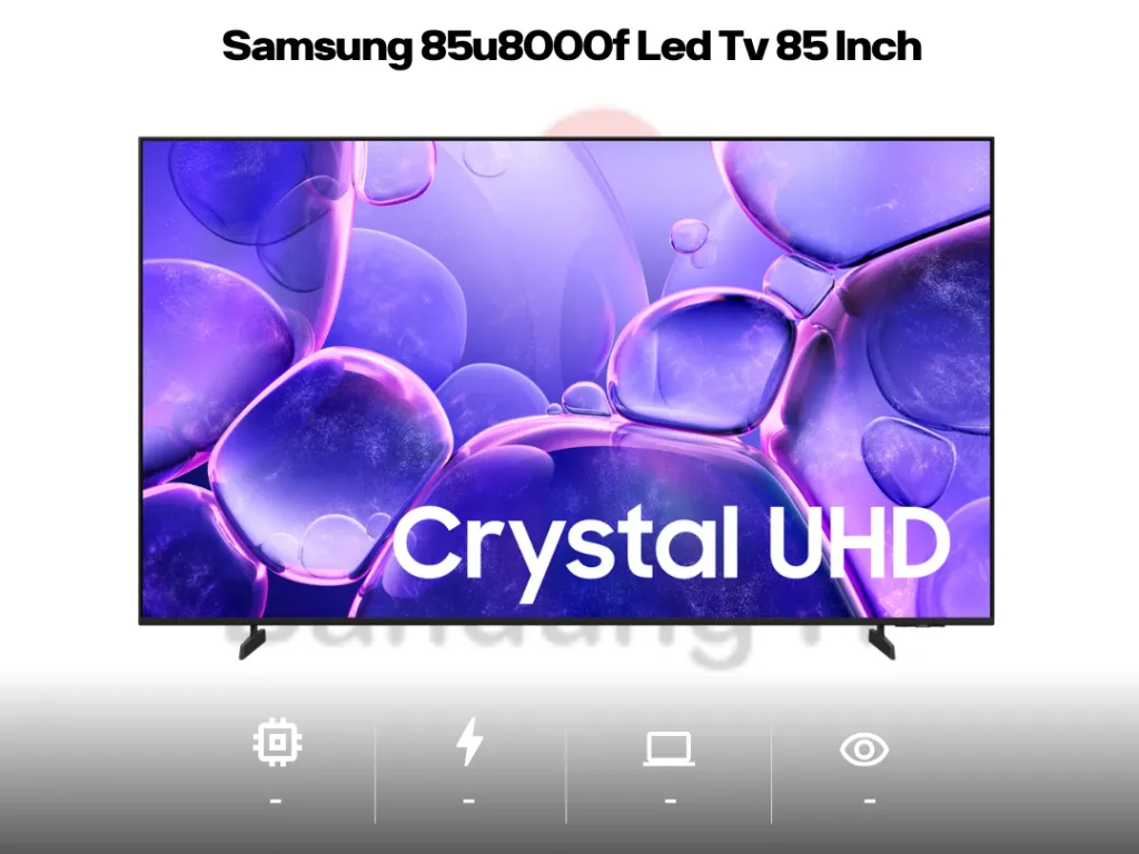 Samsung 85u8000f Led Tv 85 Inch Crystal UHD U8000F 4K Smart TV | iklanova.com