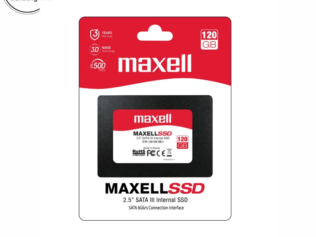 SSD MAXELL 960GB 2.5" SATA III Internal SSD R/W : 500/500 MB/s | iklanova.com