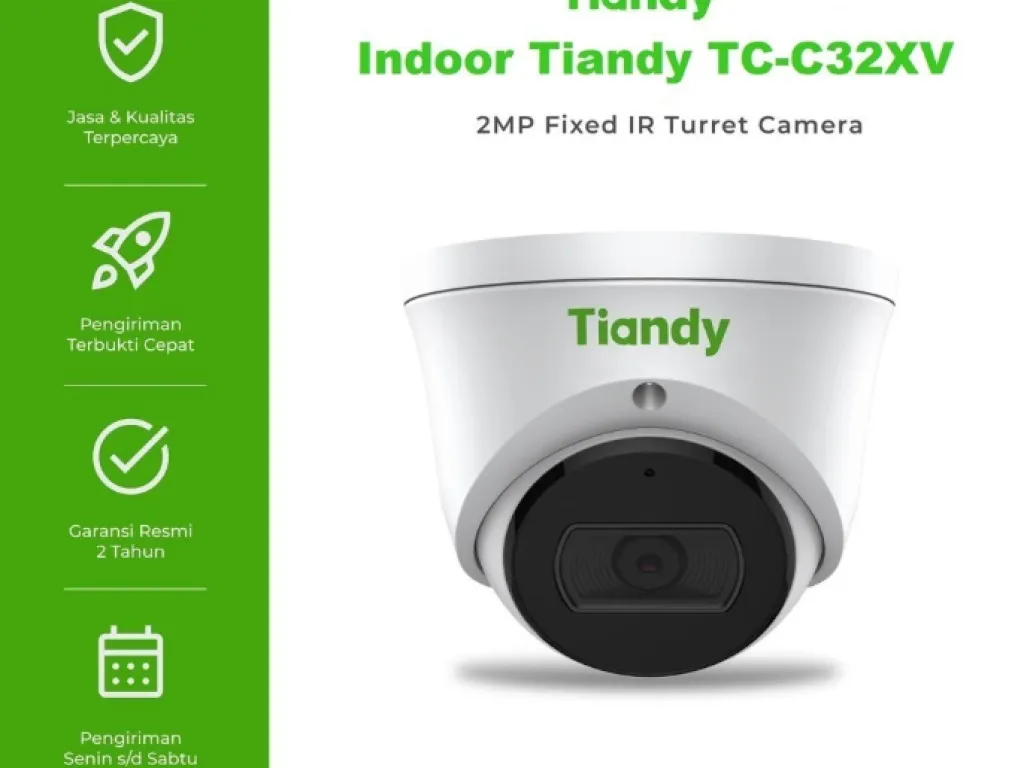 Tiandy TC-C32XV 2MP – Fixed Polar Day Turret Camera | iklanova.com