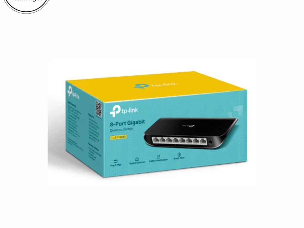 TP-Link 8 Port Gigabit Desktop Switch Hub / TP-LINK TL-SG1008D | iklanova.com