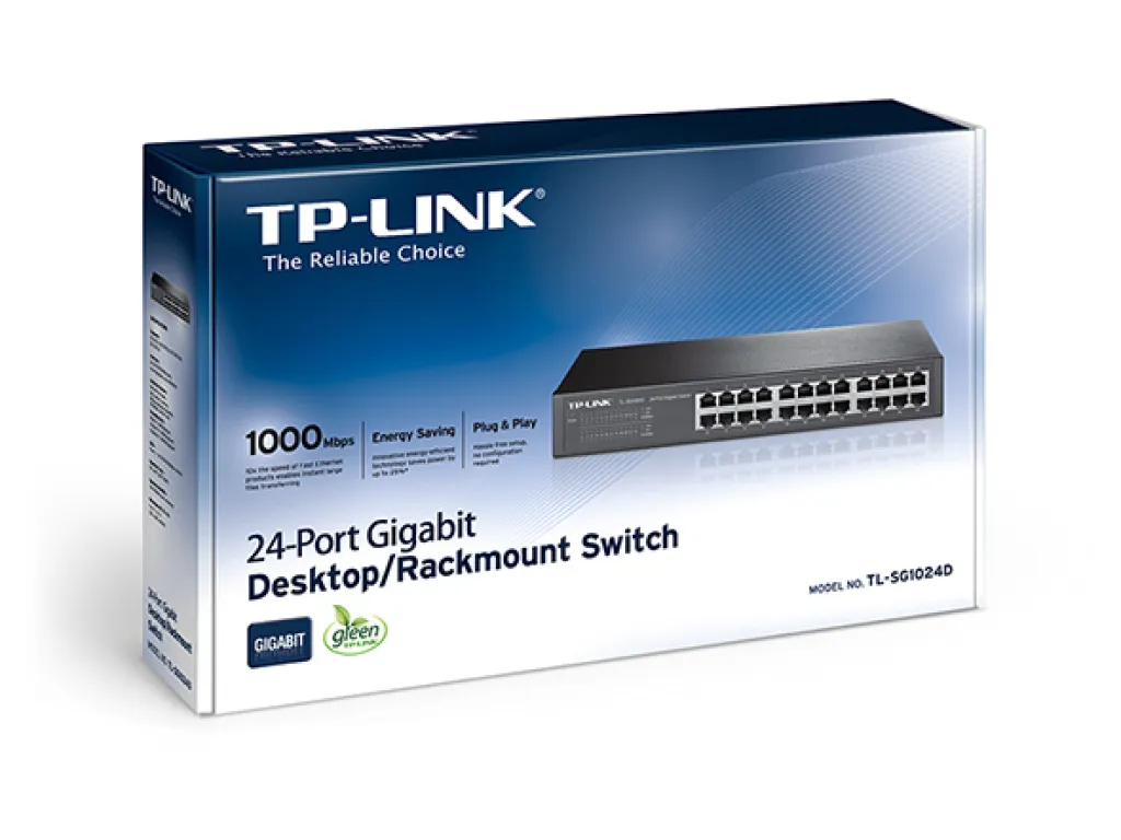 TP-Link Switch HUB 24-Port Gigabit - TL-SG1024D | iklanova.com
