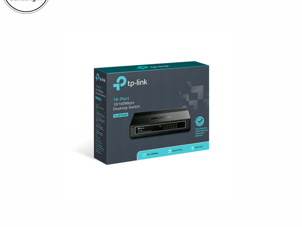 TP-LINK TL-SF1016D 16-Port 10/100M TPLINK Switch Hub 16Port 16 Port | iklanova.com