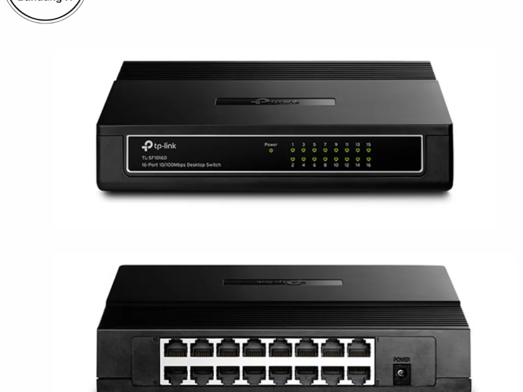 TP-LINK TL-SF1016D 16-Port 10/100M TPLINK Switch Hub 16Port 16 Port | iklanova.com