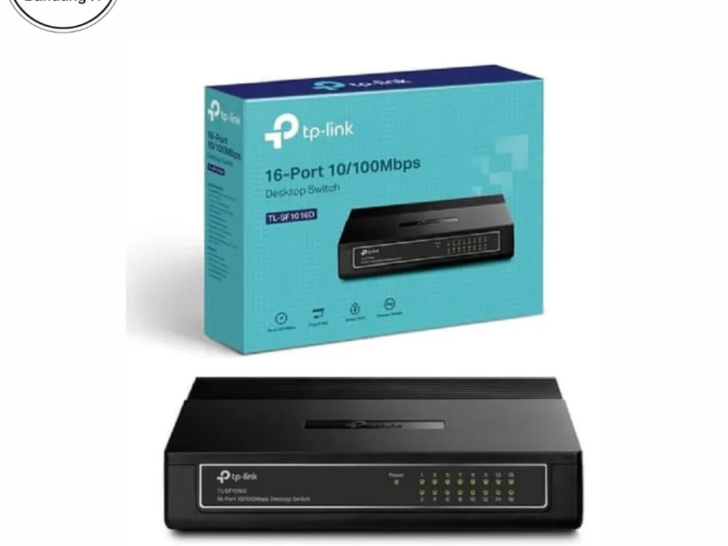 TP-LINK TL-SF1016D 16-Port 10/100M TPLINK Switch Hub 16Port 16 Port | iklanova.com