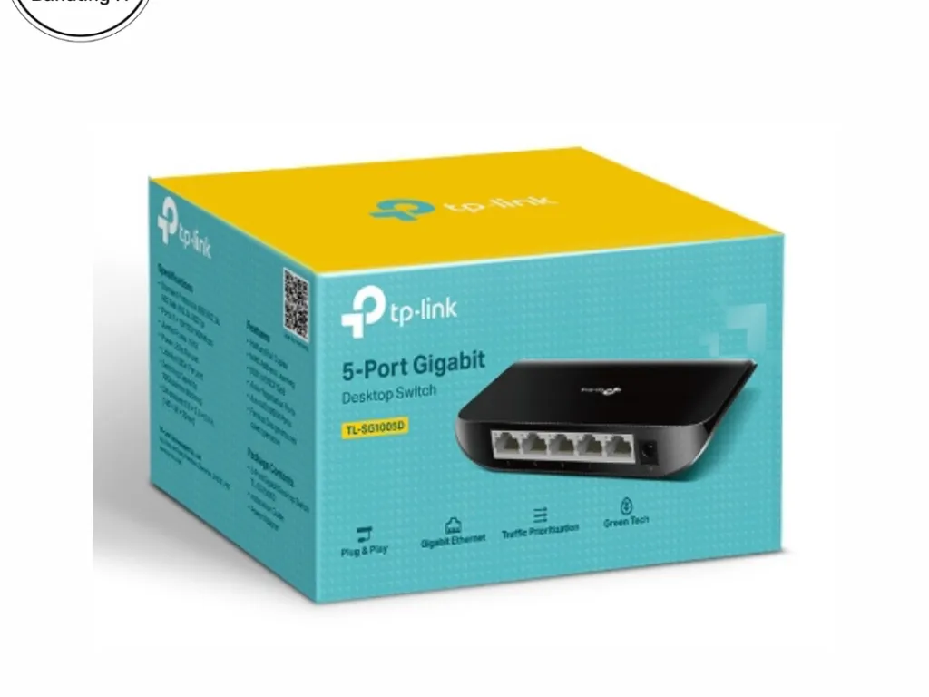 TP-LINK TL-SG1005D TPLINK 5-Port GIGABIT SWITCH Hub 5 PORT | iklanova.com