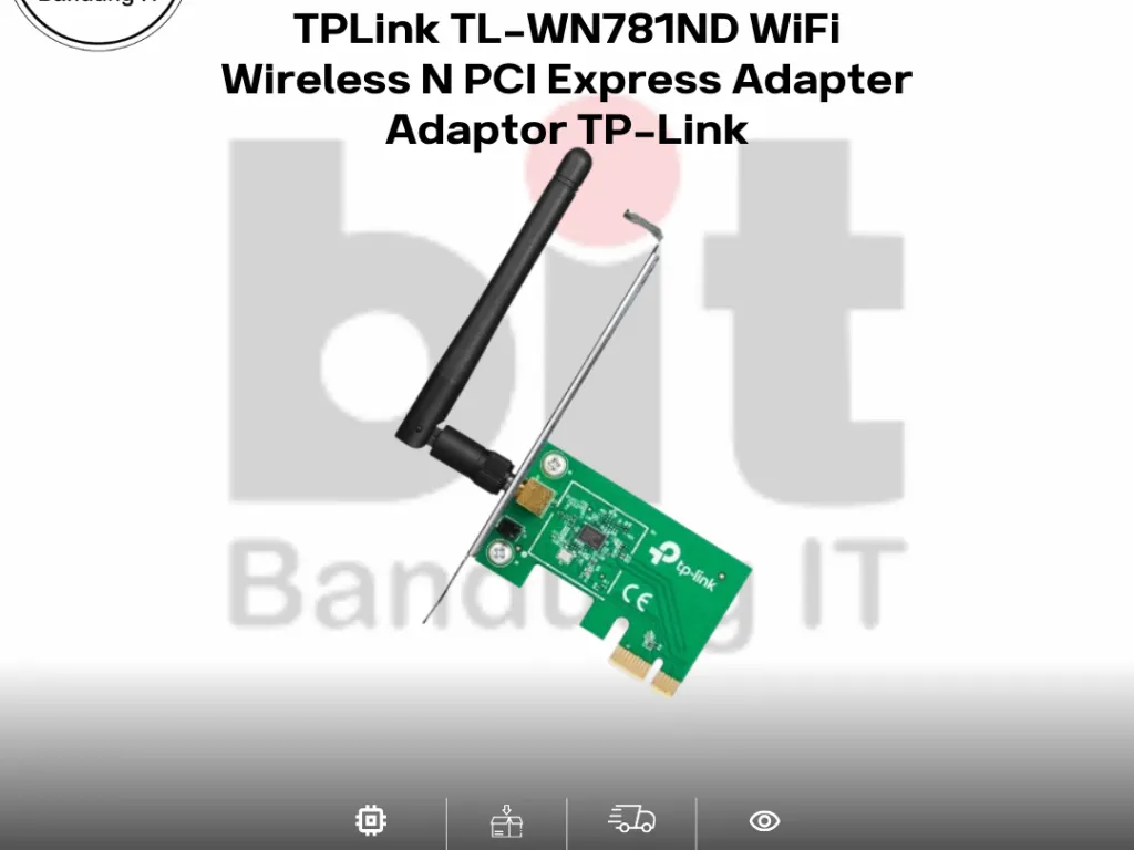 TP-Link TL-WN781ND WiFi Wireless N PCI Express Adapter Adaptor TP-Link | iklanova.com
