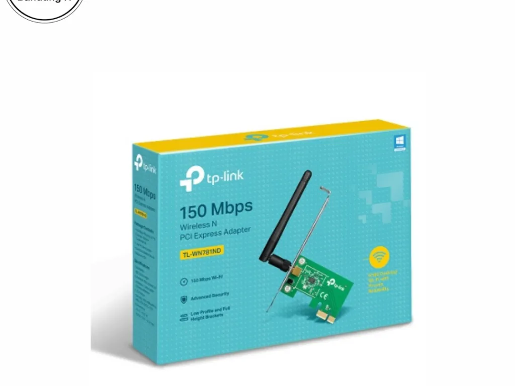 TP-Link TL-WN781ND WiFi Wireless N PCI Express Adapter Adaptor TP-Link | iklanova.com
