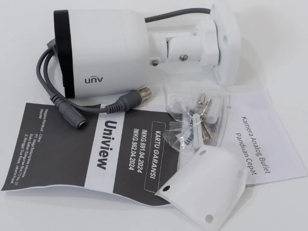 UNIVIEW UAC-B115-F28-W 5MP ColourHunter Fixed Bullet Analog Camera | iklanova.com