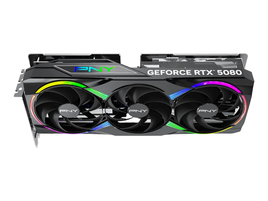 VGA PNY GeForce RTX 5080 16GB Triple Fan GPU GDDR7 | iklanova.com