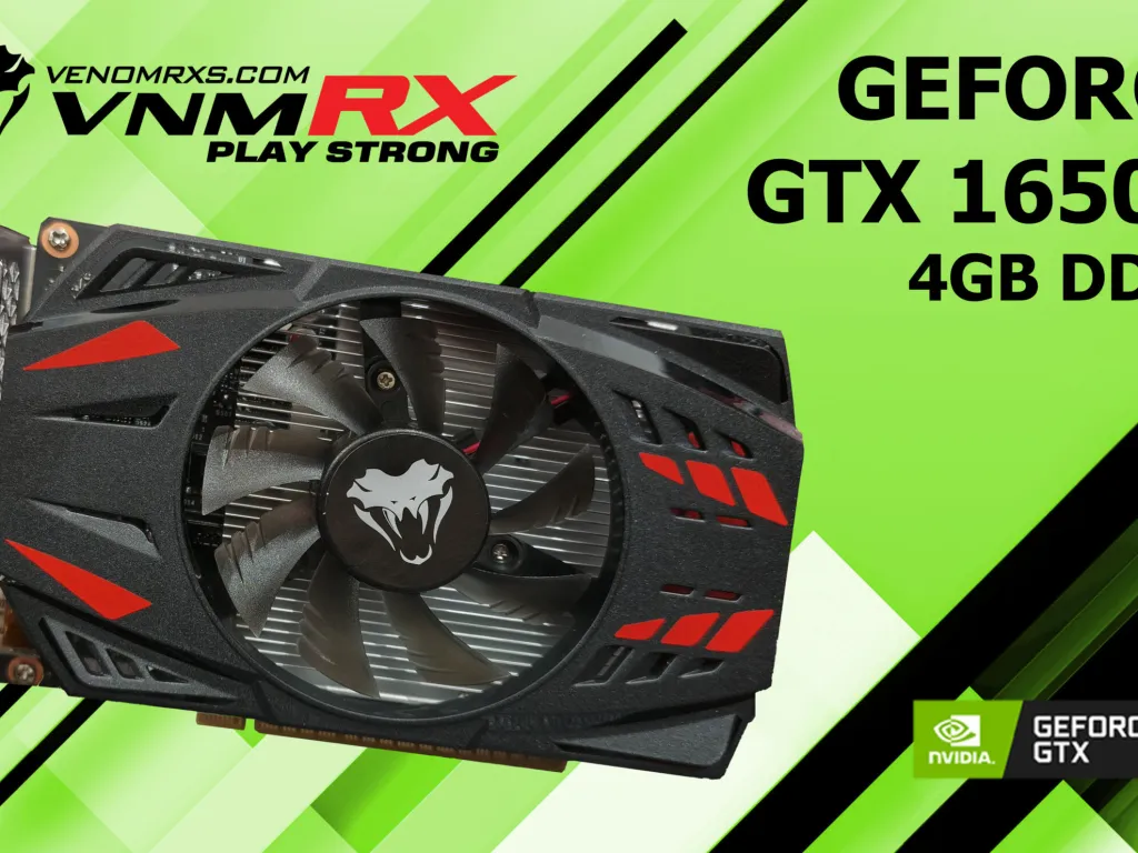 VGA VenomRX Geforce GTX 1650M 4GB GDDR6 | iklanova.com