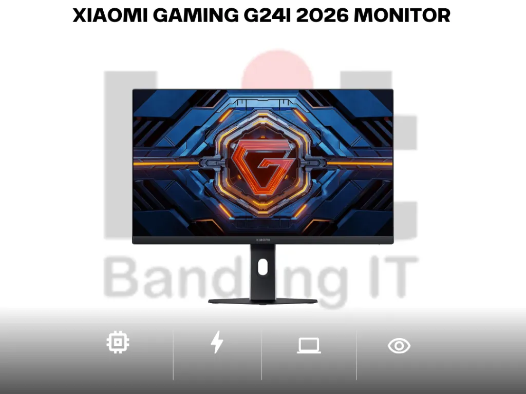XIAOMI GAMING G24I 2026 MONITOR 23.8 INCH FULL HD IPS 200HZ 95% DCI-P3 HDR 1MS DELTA E2 GARANSI RESMI | iklanova.com